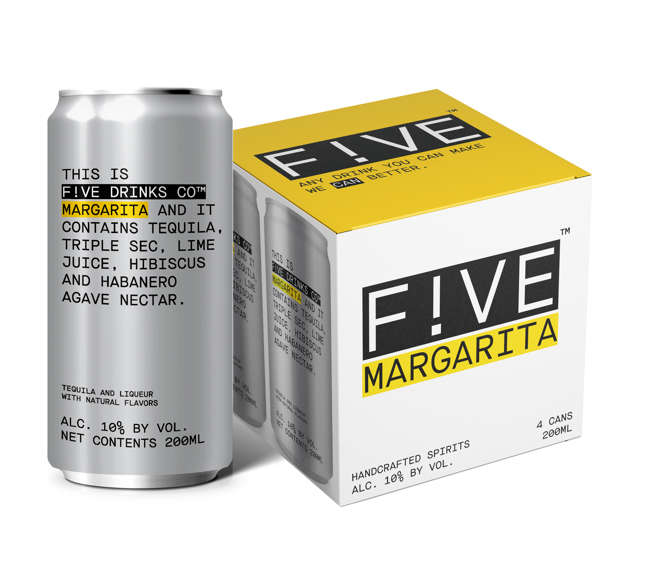 FIVE by BETTER DRINKS: Photo of Margarita - Five Drinks Co (uploaded by company)