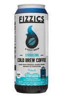 Fizzics Sparkling Cold Brew Coffee: Fizzics-8oz-SparklingColdBrew-Vanilla-Front