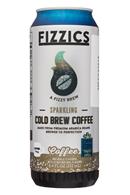 Fizzics Sparkling Cold Brew Coffee: Fizzics-8oz-SparklingColdBrew-Coffee-Front