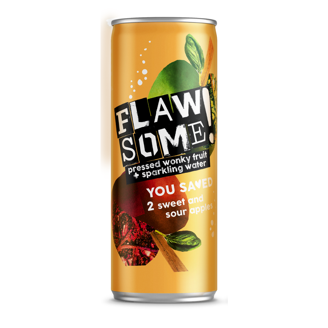Flawsome! Sweet & Sour Apple - Lightly Sparkling Juice