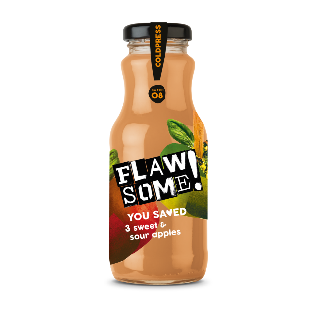 Flawsome! Sweet & Sour Apple - Cold Pressed Juice