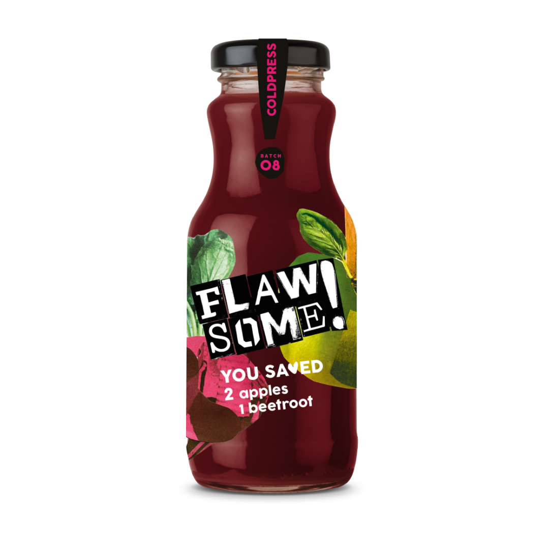 Flawsome!: Photo of Flawsome! Apple & Beetroot - Cold Pressed Juice - Flawsome! (uploaded by company)