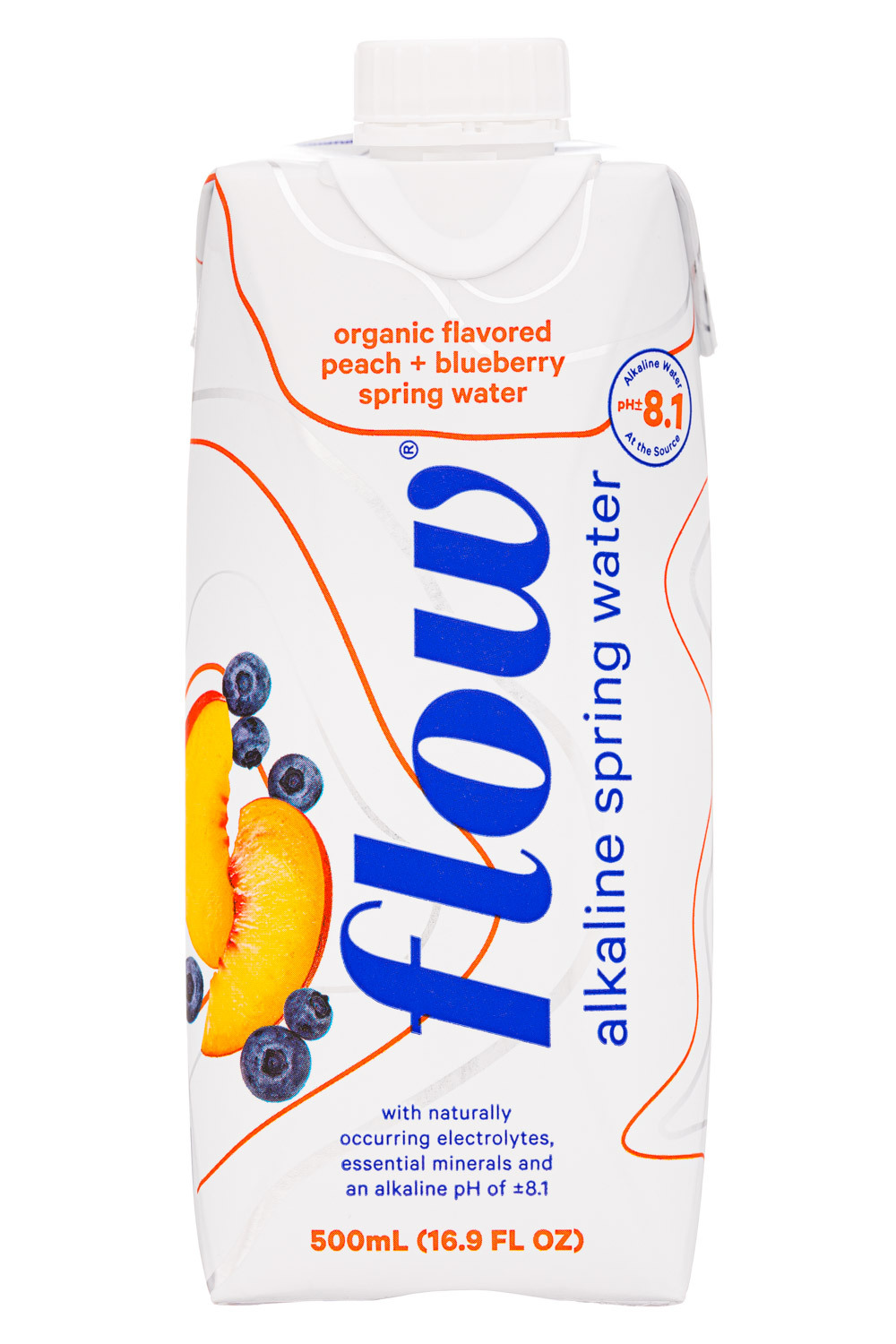 Peach + Blueberry