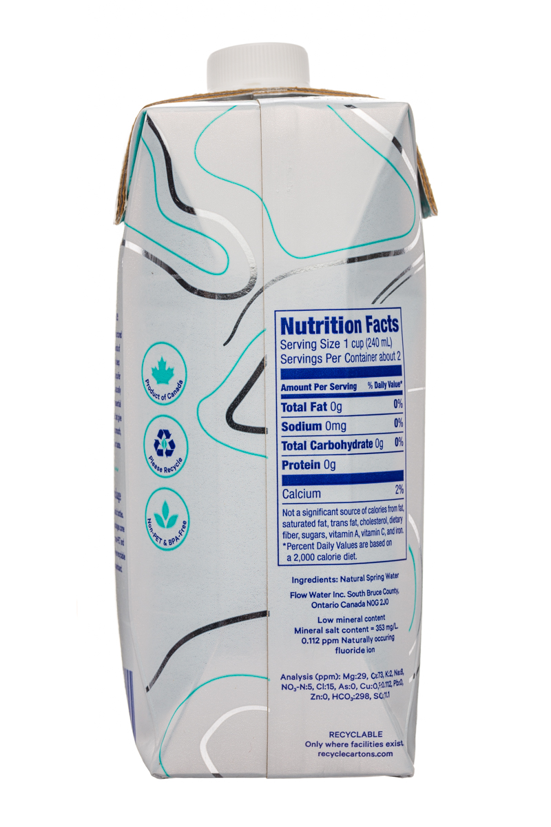 Flow Water: Flow-Water-17oz-Facts