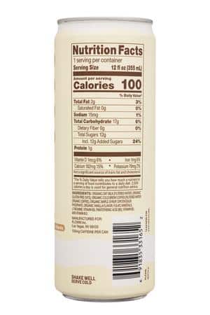 Flowin: Flowin-12oz-2025-ColdBrew-VanillaLatte-Facts