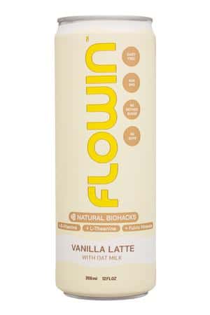 Flowin: Flowin-12oz-2025-ColdBrew-VanillaLatte-Front
