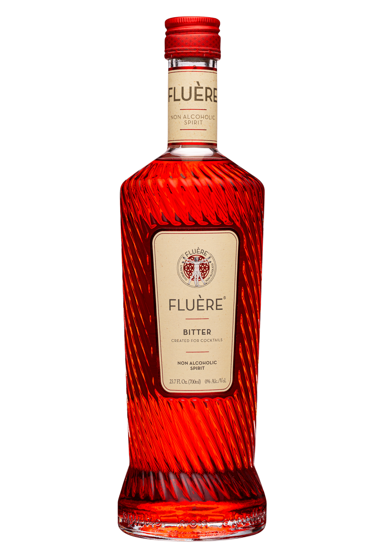 Fluere: Fluere-700ml-2025-NASpirit-Bitter-Front