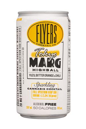 Flyers Cocktail Co: FlyersCocktailCo-237ml-2022-CannCocktail-Marg-Front