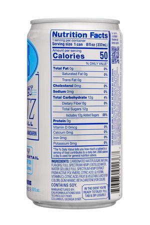 Flyers Cocktail Co: FlyersCocktailCo-8oz-2022-SydneySpritzHighball-Facts