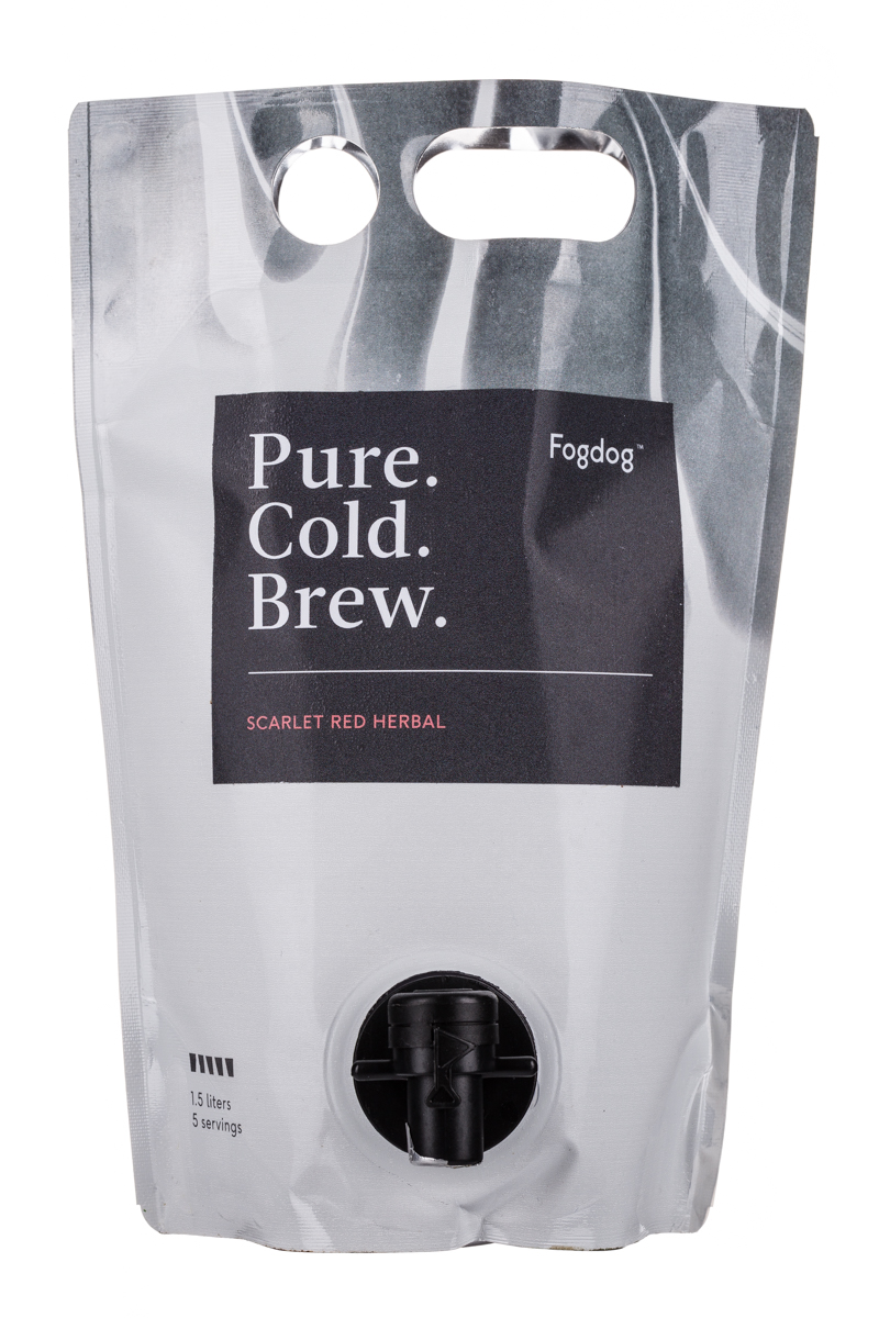 Fog Dog: FogDog-ColdBrew-Bladder-ScarletRed-Front