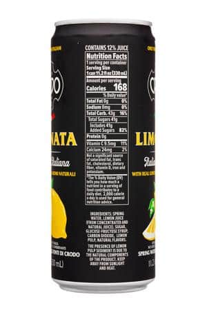 Fonti Di Crodo: FontiDiCrodo-11oz-2024-Limonata-Facts