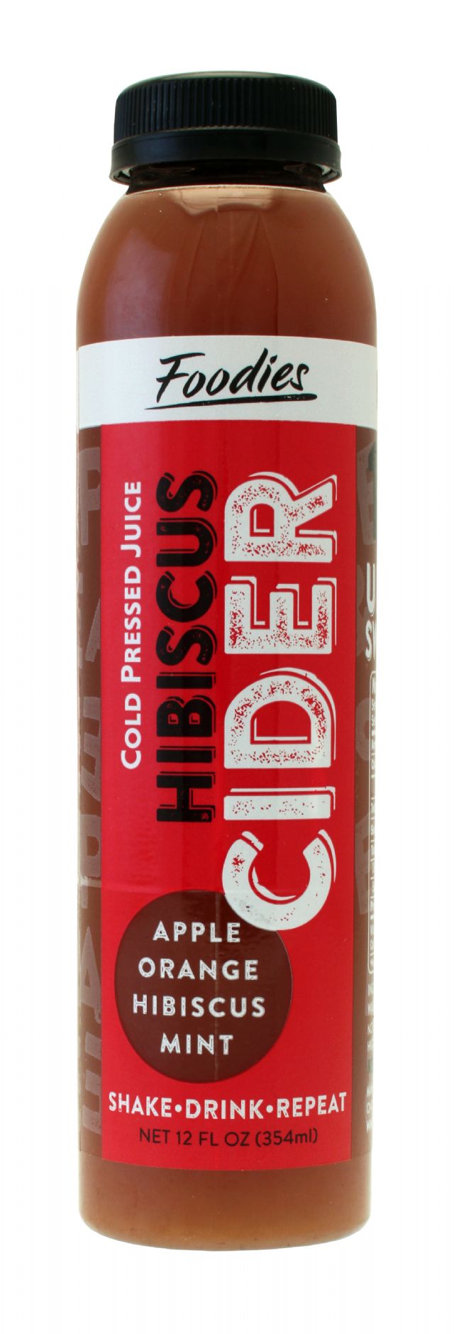 Foodies Cider: Foodies AppleOrange Front