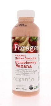 Probiotic Cashew Smoothie - Strawberry Banana