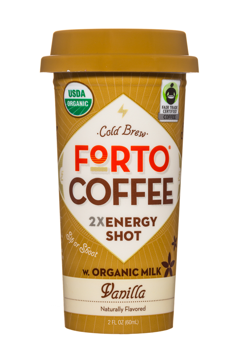 Forto Strong Coffee: Forto-Shot-2oz-Vanilla-OrganicMilk-V2-Front