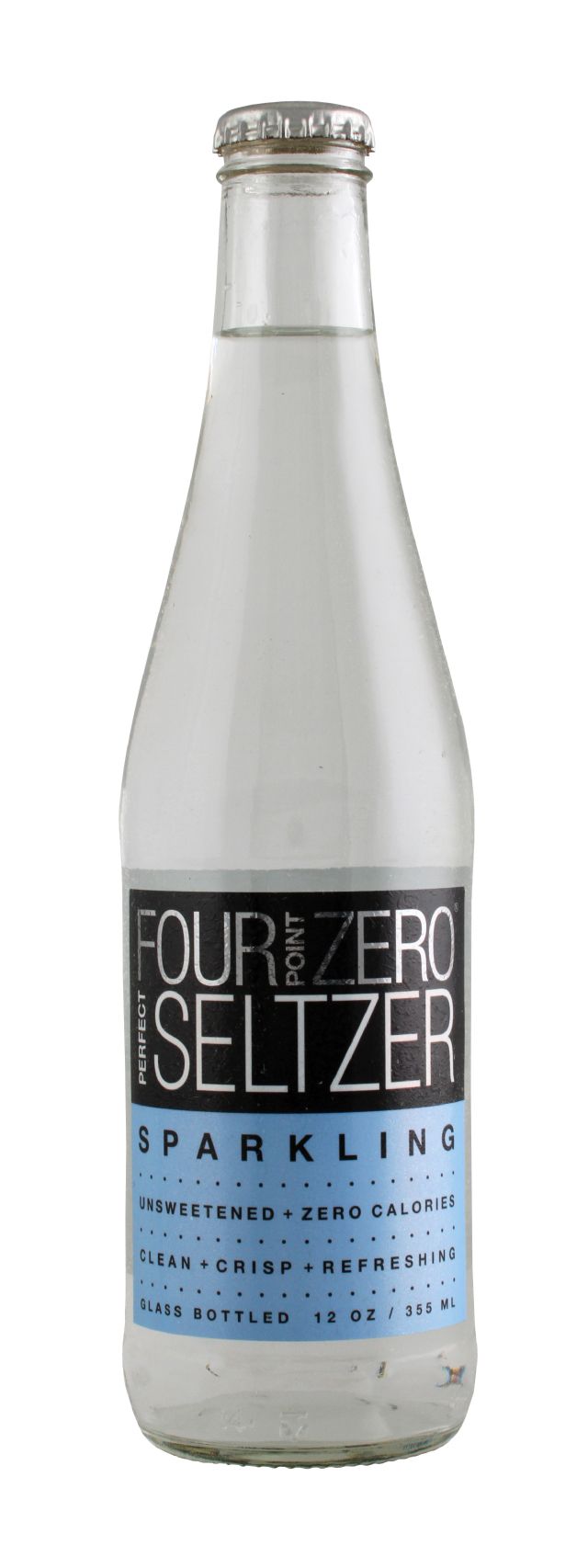 Four Point Zero Perfect Seltzer: FortPoint Spark Front