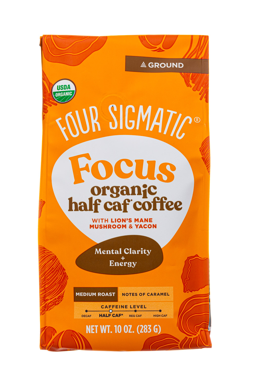 Organic Haf Caf Coffee - Medium Roast