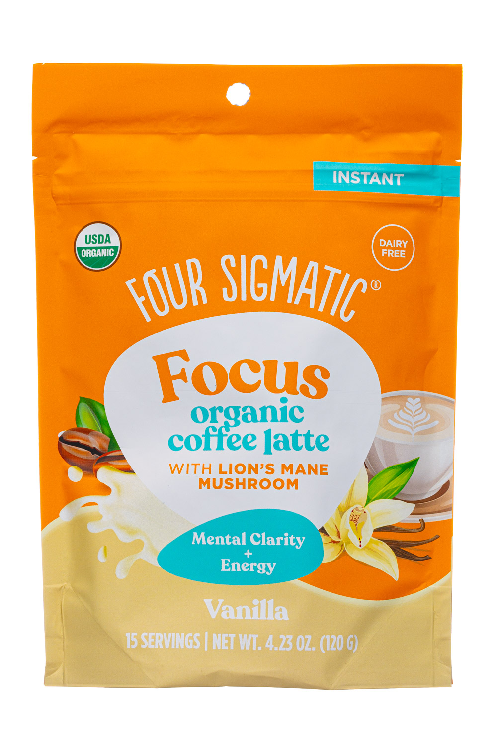 Organic Coffee Latte - Vanilla