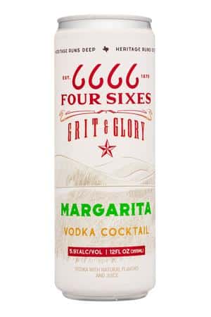 Four Sixes: FourSixes-12oz-2023-VodkaCocktail-Marg