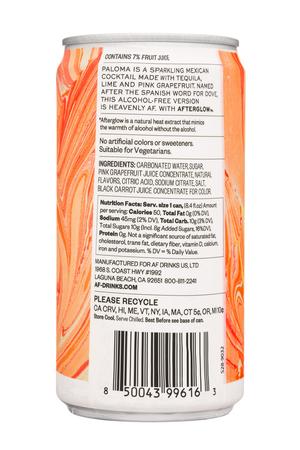 Free AF: AFDrinks-8oz-2023-FreeAF-Paloma-Facts