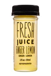 Ginger Lemon- Fresh Juice