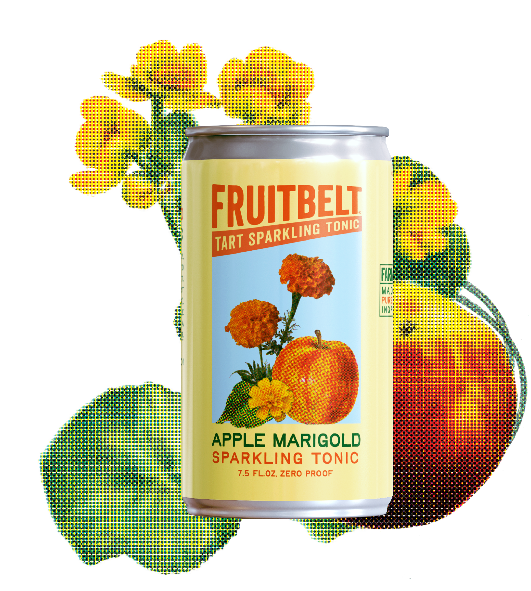 Fruitbelt: Photo of Pressed Apple Marigold Tonic - Fruitbelt (uploaded by company)