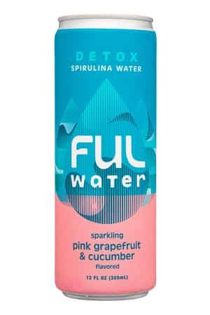 FUL: Ful-12oz-2023-SpirulinaWater-PinkGrapeCucumber-Front