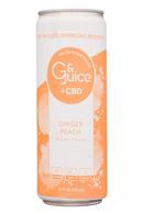 G&Juice: G&Juice-12oz-2020-CBDSparkling-GingerPeach-Front