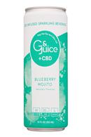 G&Juice: G&Juice-12oz-2020-CBDSparkling-BluebMojito-Front