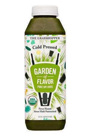Garden of Flavor: GardenOfFlavor-16oz-2022-CPJuice-TheGrasshopper-Front