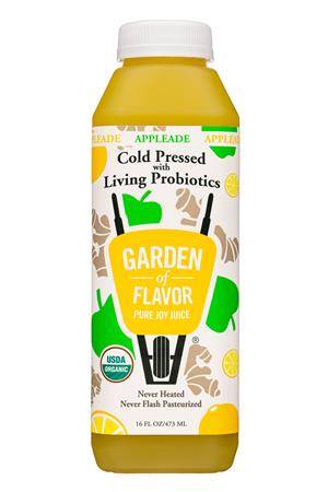 Garden of Flavor: GardenOfFlavor-16oz-2022-CPJuice-Appleade-Front