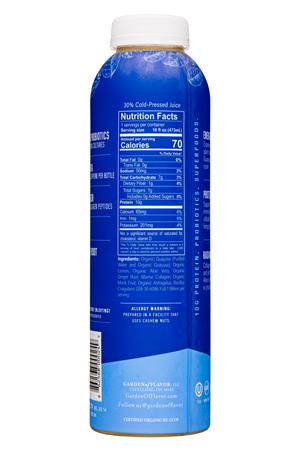 Garden of Flavor: GardenOfFlavor-16oz-2022-CPEnergy-LemonnGingerCollagen-Facts