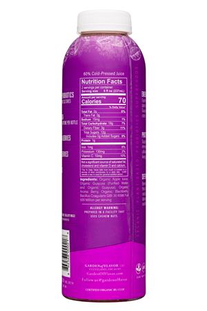 Garden of Flavor: GardenOfFlavor-16oz-2022-CPEnergy-AroniaBerryBlackberry-Facts