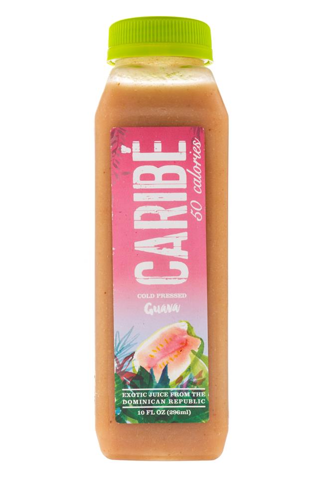 Caribe: Carabe-ColdPress-10oz-Guava-Front