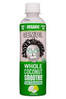 Genius Coconut Smoothies: Genius-10oz-WholeCoconutSmoothie-Original-Front
