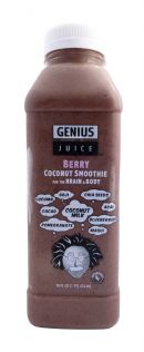 Genius Coconut Smoothies: GeniusJuice Berry Front