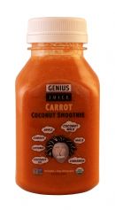Genius Coconut Smoothies: Genius CarrotSM Front