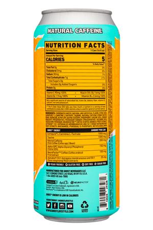 Ghost Energy : Ghost-16oz-2021-Energy-TropicalMango-Facts