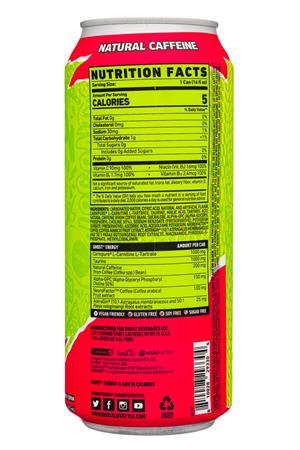 Ghost Energy : Ghost-16oz-2021-Energy-SourWatermelon-Facts