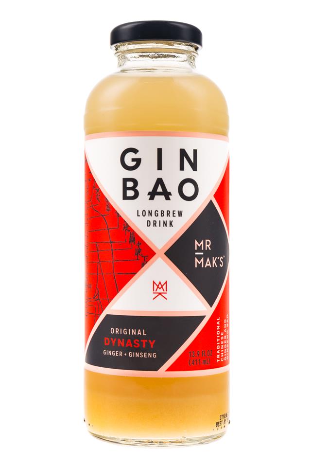 Mr Mak's Ginbao: GinBao-14oz-Longbrew-Dynasty-Front