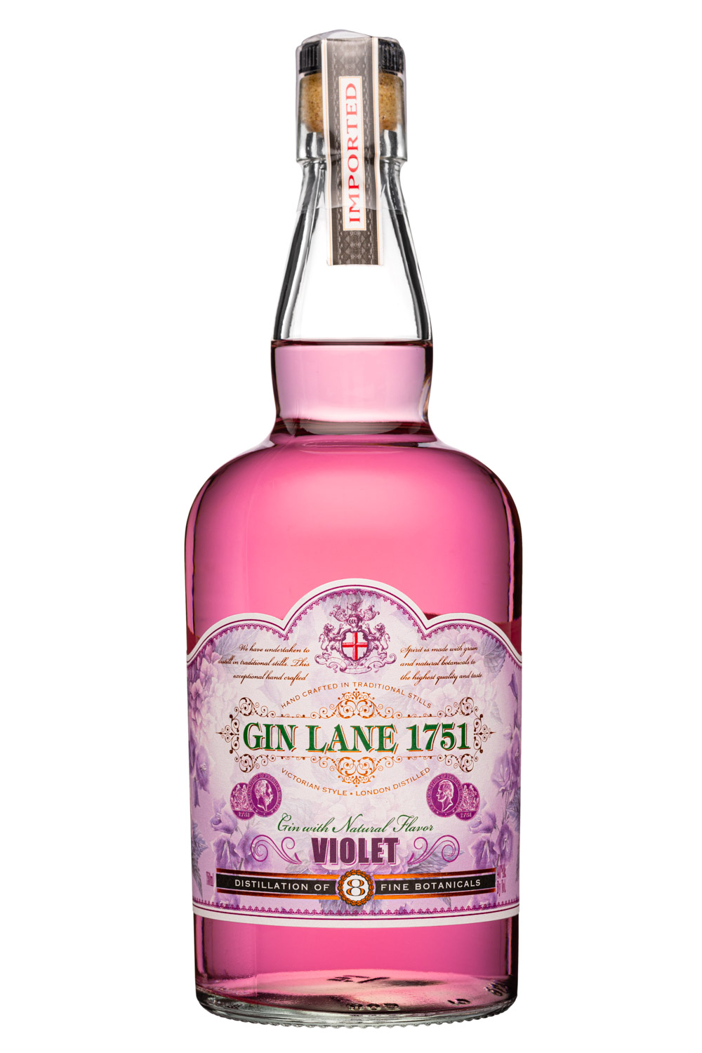 Gin Lane 1751: GinLane1751-750ml-2022-Violet