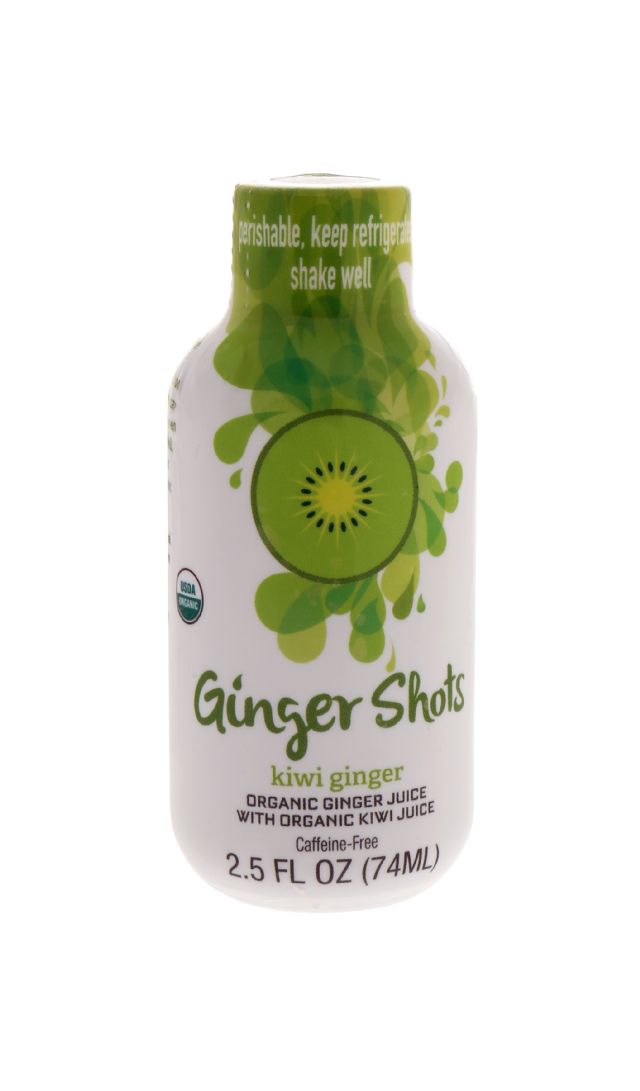 Ginger Shots: GingerShots KiwiGing Front