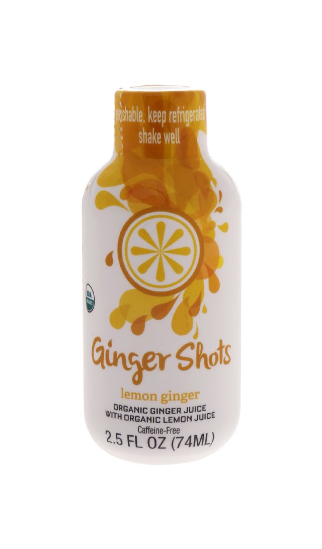 Ginger Shots: GingerShots LemGing Front