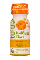 Ginger Shots: Tulua-2oz-WellnessShots-Turmeric-GingerProbiotic-Front