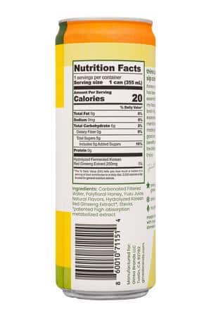 Ginsa: Ginsa-12oz-2025-GinsingTonic-Yuzu-Facts