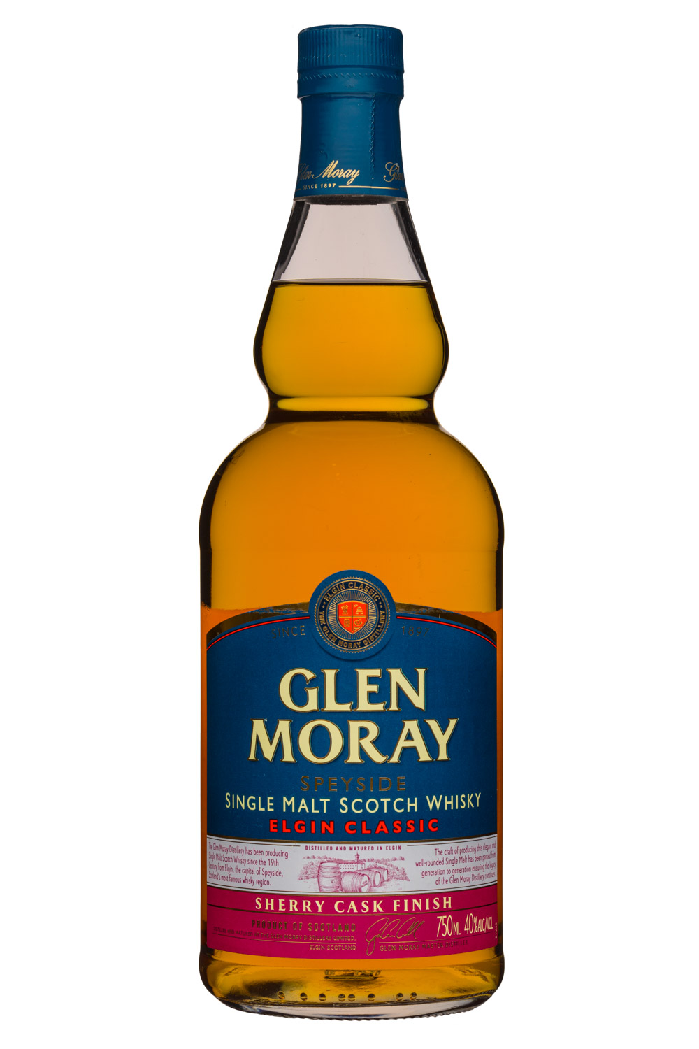 Glen Moray: GlenMoray-750ml-SingleMaltScotch-ElginClassic