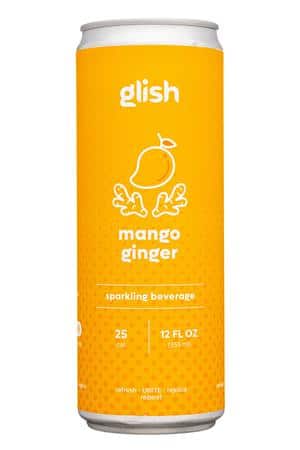 Glish: Glish-12oz-2022-Sparkling-MangoGinger-Front