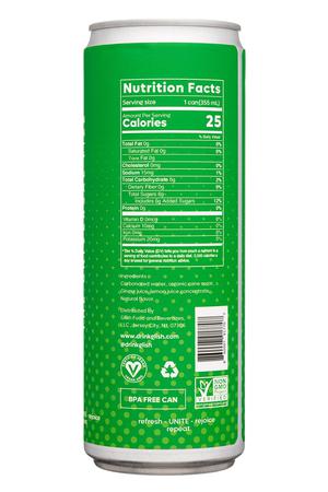 Glish: Glish-12oz-2022-Sparkling-YuzuGinger-Facts