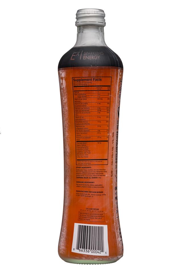 Glow: Glow-12oz-Sparkling-Ex-SpicyWatermelon-Facts