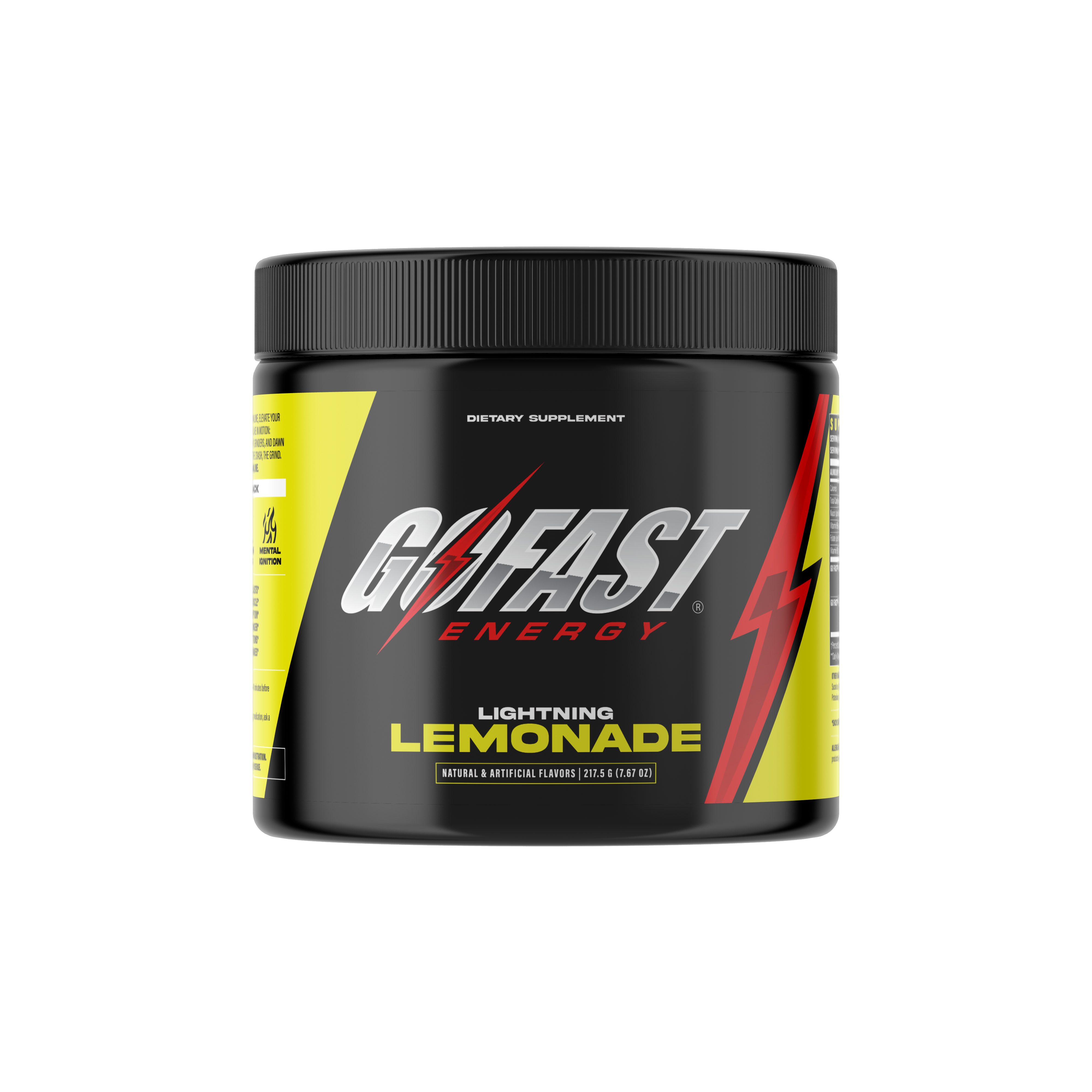 Go Fast Energy Drink: Photo of Go Fast Performance Powder - Lightning Lemonade - Go Fast Energy Drink (uploaded by company)