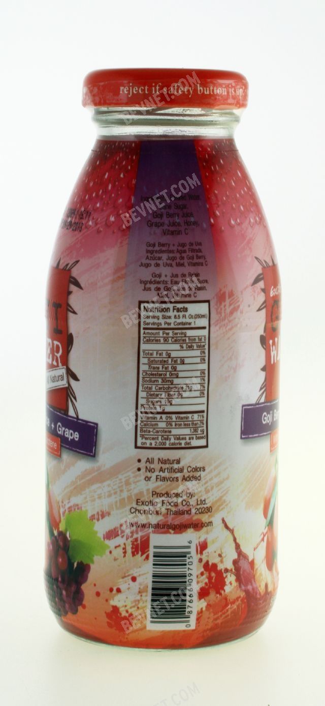 Goji Water: 